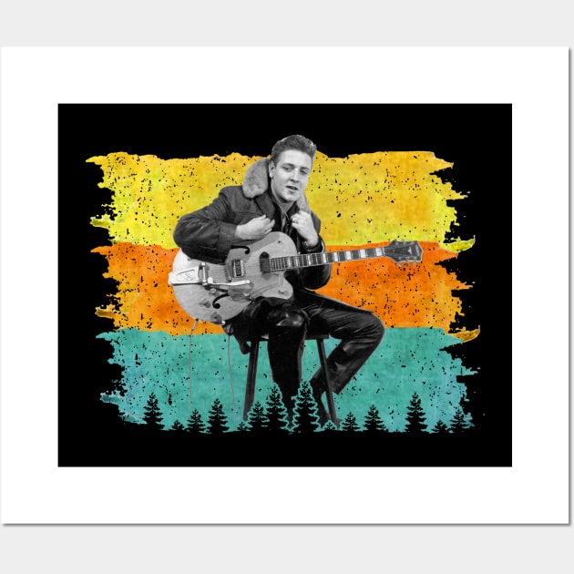 Remembering Eddie Cochran Wall Art by ElinvanWijland birds